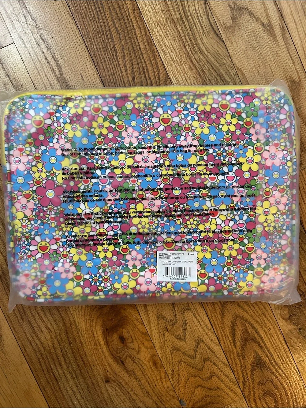 Marc Jacobs Daisy x Takashi Murakami laptop case